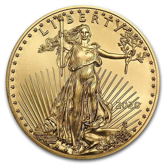 2020 1/10 oz American Gold Eagle AGE BU