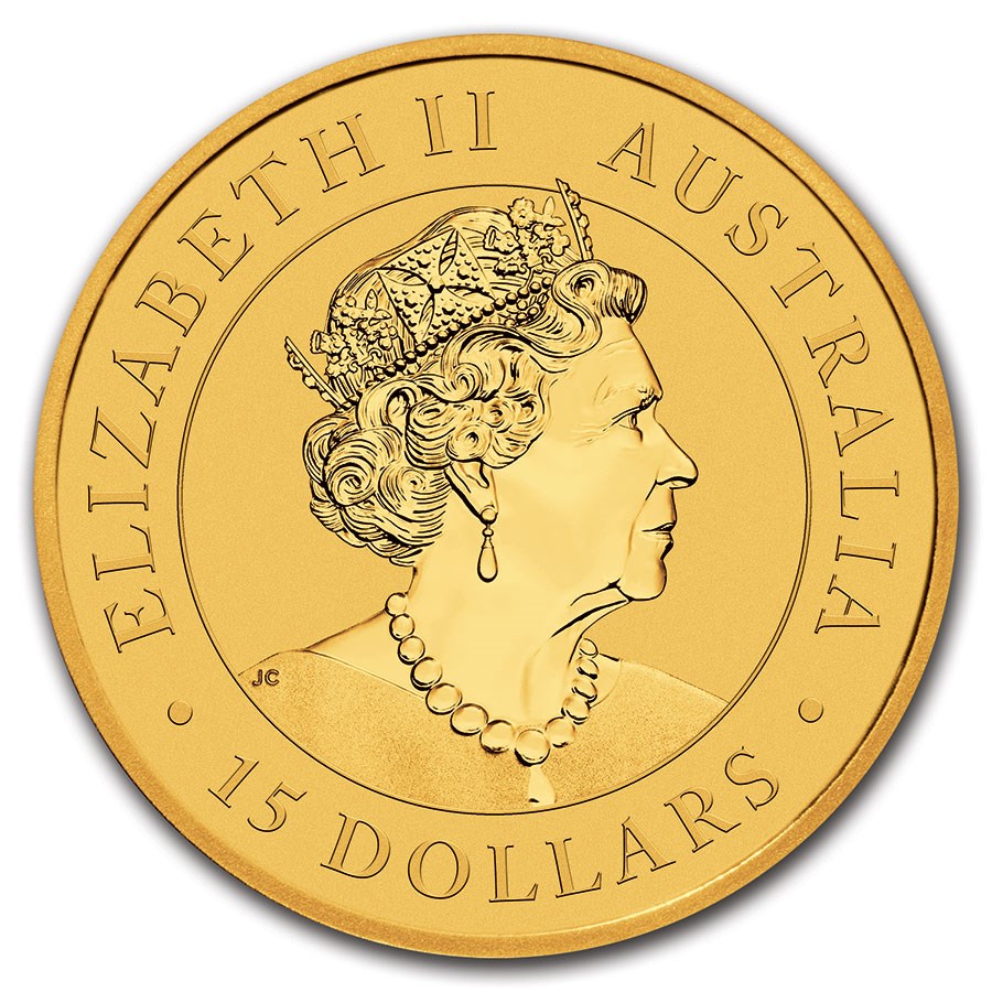 2021 1/10 oz Australian Gold Kangaroo .9999 Fine Gold