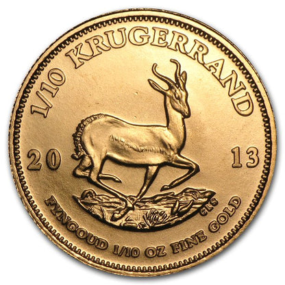 2013 1/10 oz Gold Krugerrand BU