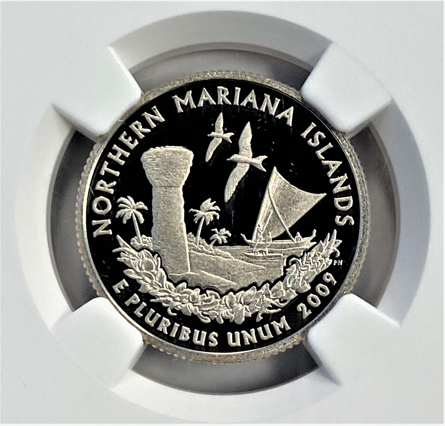 2009-S NGC PF69 25C Clad Northern Marianas Proof Quarter US Coin